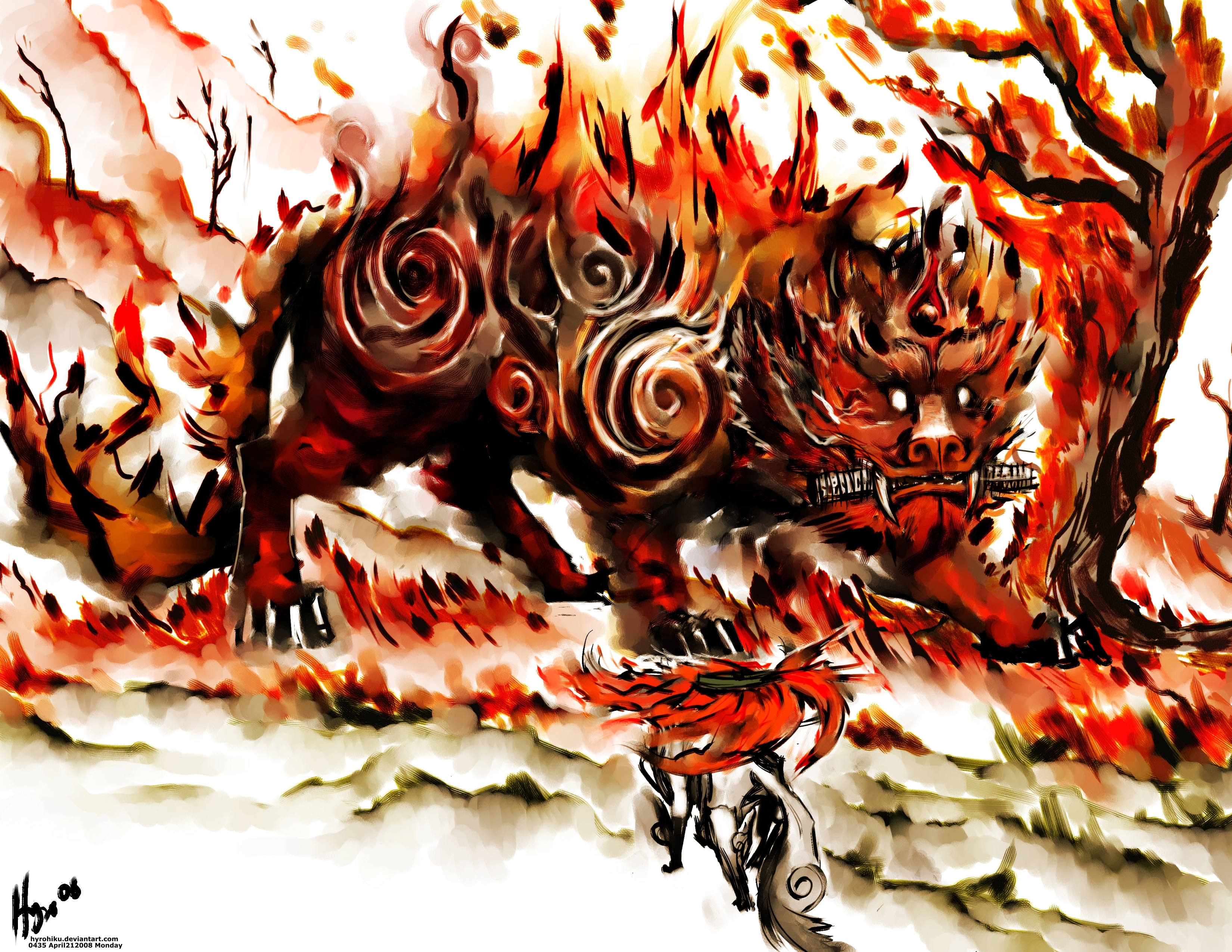 Amaterasu_vs_Fire_Beast_by_hyrohiku.jpg