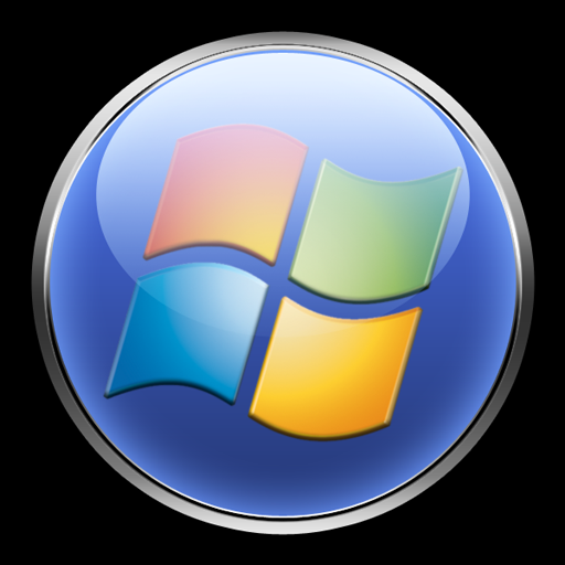 windows vista logo. Windows Vista Orb Button Logo