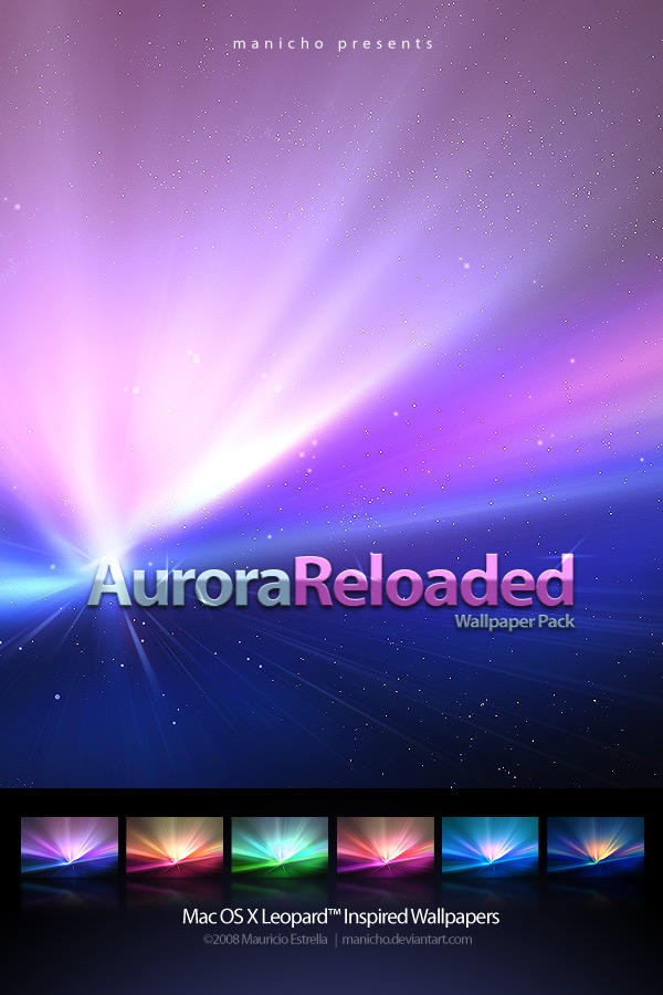 vista aurora wallpaper. Aqua Aurora