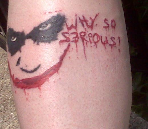 Evil Joker Tattoos