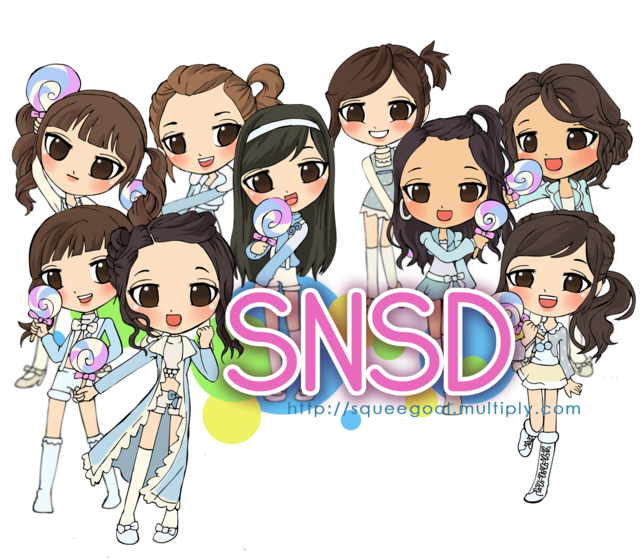 Super Star Fashion Photo .korea superstar,girl group , boy SNSD Cartoon 